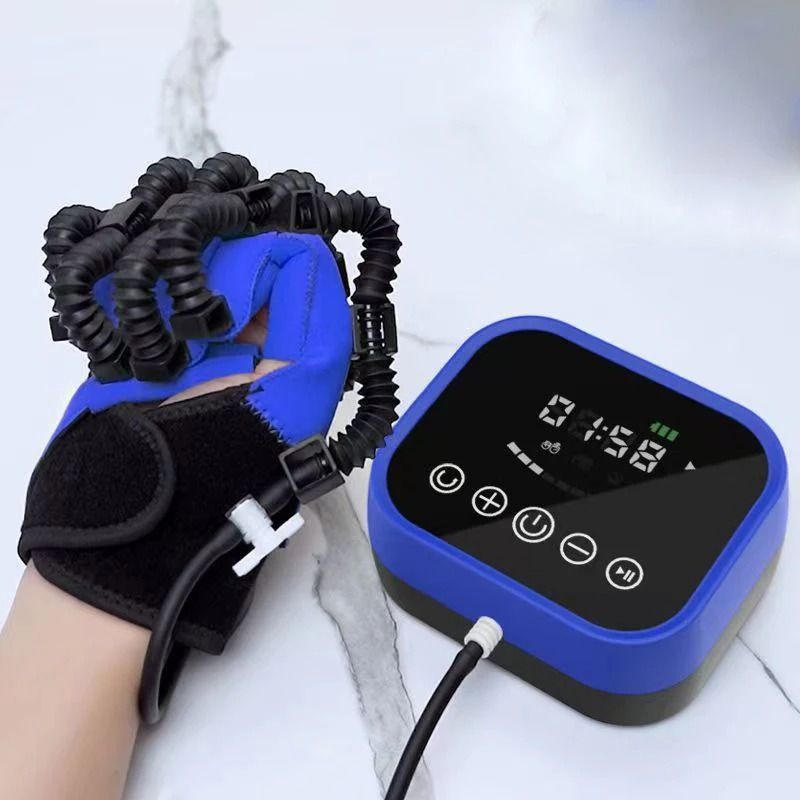 Finger Rehabilitation Robot Gloves Professional Hand Therapy For Hemiplegia Stroke Recovery 1