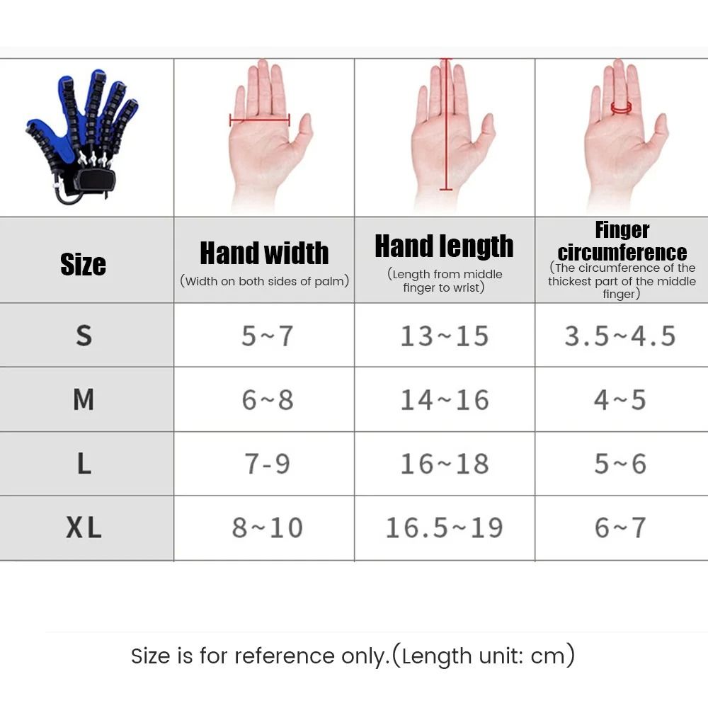 Finger Rehabilitation Robot Gloves Professional Hand Therapy For Hemiplegia Stroke Recovery 3