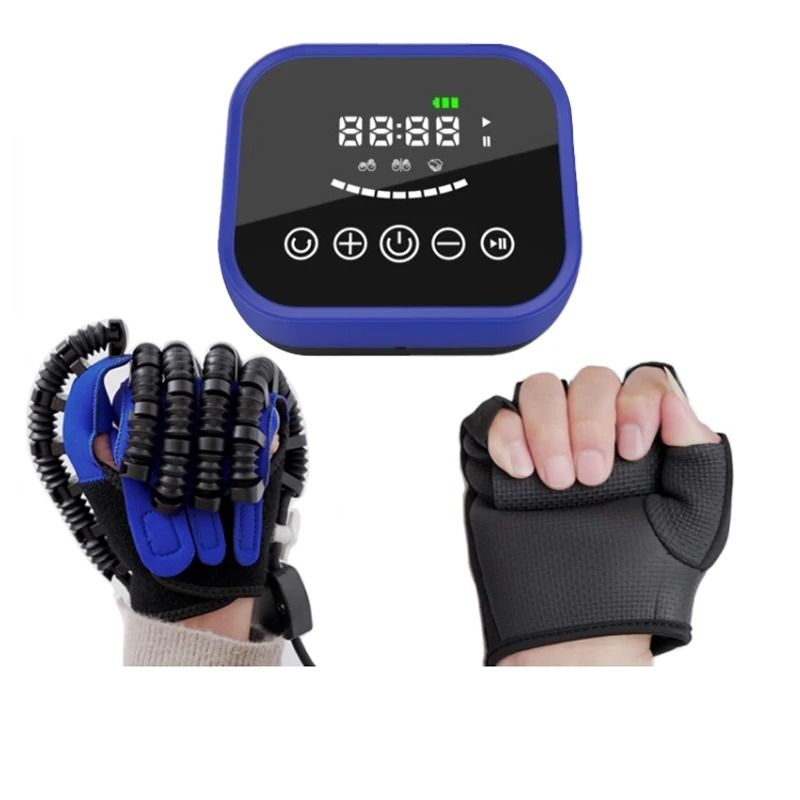 Finger Rehabilitation Robot Gloves Professional Hand Therapy For Hemiplegia Stroke Recovery 4