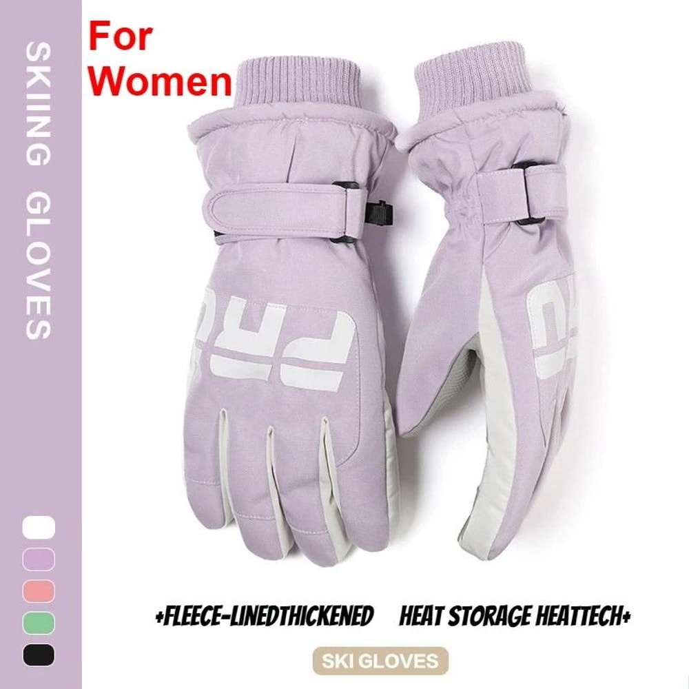 Winter Cycling Ski Gloves Waterproof Thermal Protection With Touchscreen Pocket 13