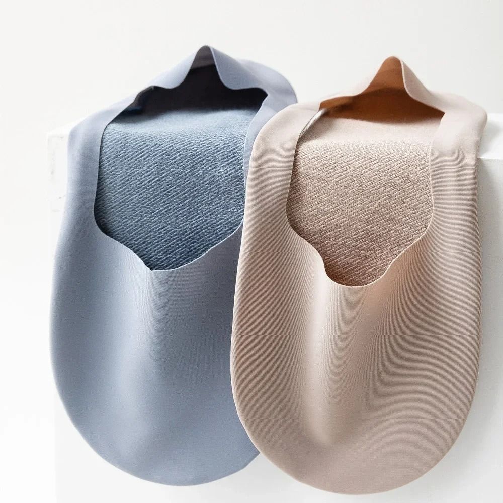 6Pack Mens Invisible Ice Silk Boat Socks UltraThin Odor Resistant 5