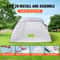 Portable Paint Booth Shelter Foldable Spray Painting Tent 4