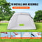 Portable Paint Booth Shelter Foldable Spray Painting Tent 4