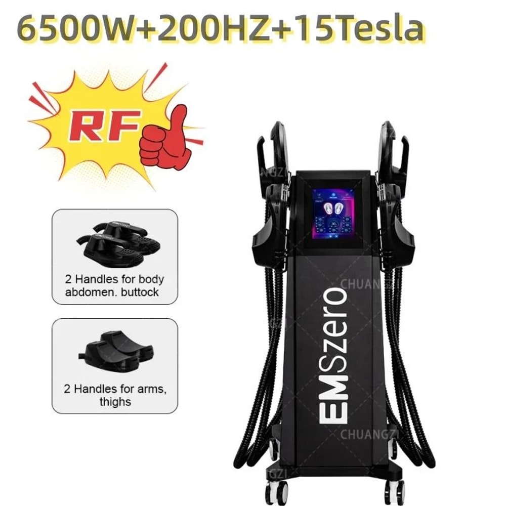 Professional HighIntensity Electromagnetic Body Shaping Machine Muscle Growth Fat Burn 7
