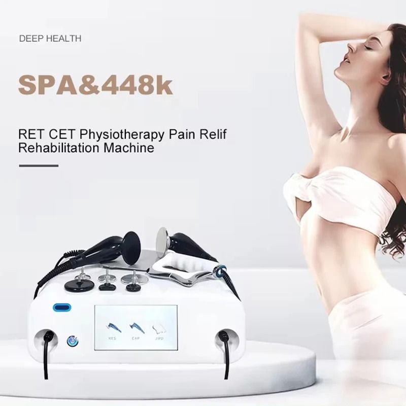 Professional Tecar 448kHz Thermo Therapy Machine RET CET High Radiofrequency System 1