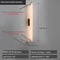 Full Copper Spanish Natural Snowflake Marble LED Wall Lamp 13