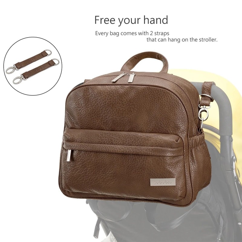 Stylish Lightweight Waterproof Diaper Backpack For Quick Outings 3