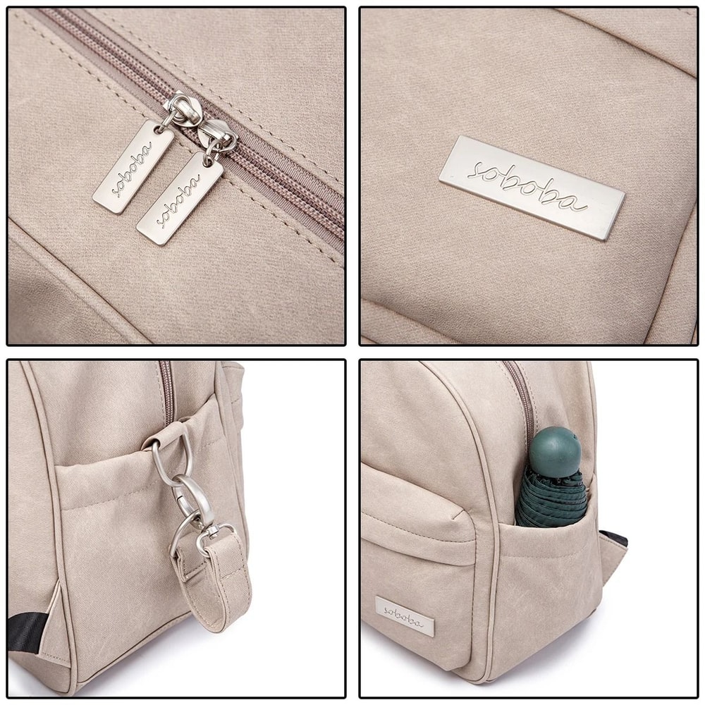 Stylish Lightweight Waterproof Diaper Backpack For Quick Outings 4