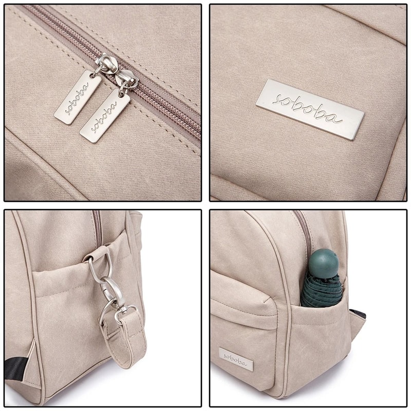 Stylish Lightweight Waterproof Diaper Backpack For Quick Outings 4