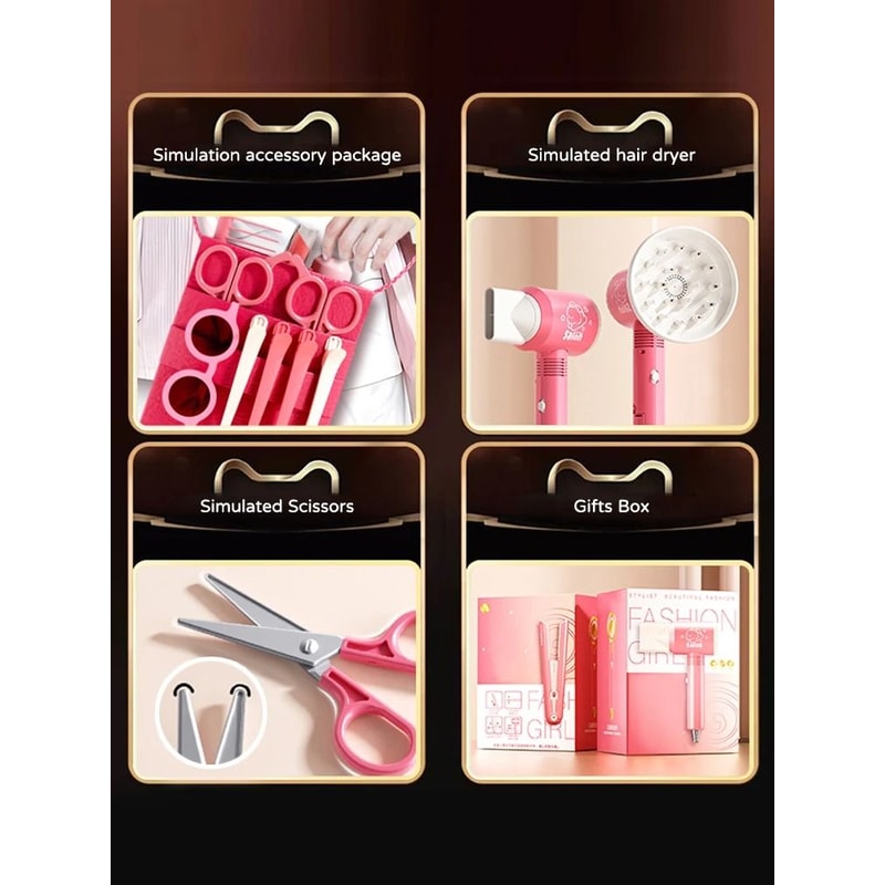 Kids Simulation Haircut And Style Play Kit 6