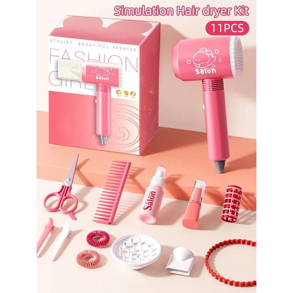 Kids Simulation Haircut And Style Play Kit 8