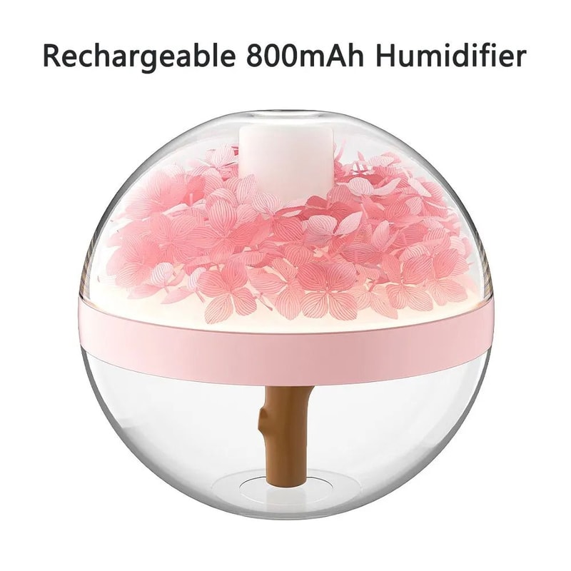 Eternal Flower Artistic Humidifier And Atmosphere Light 8