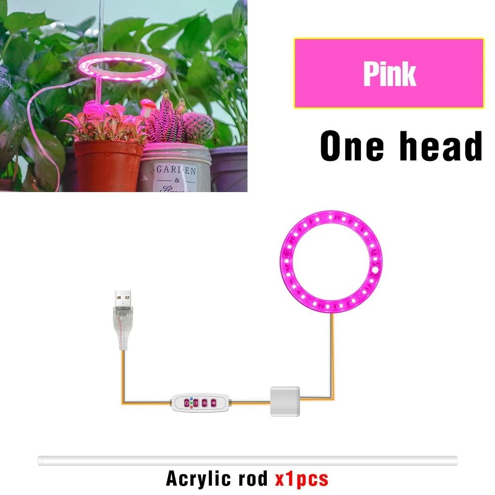 Full Spectrum USB LED Grow Light For Indoor Plants 9