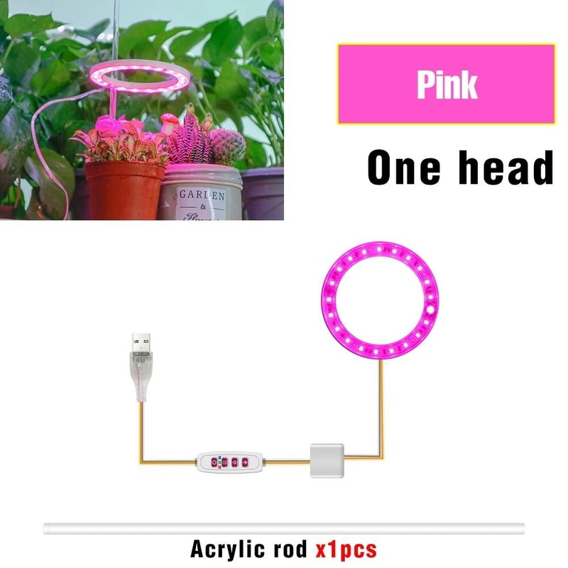 Full Spectrum USB LED Grow Light For Indoor Plants 9