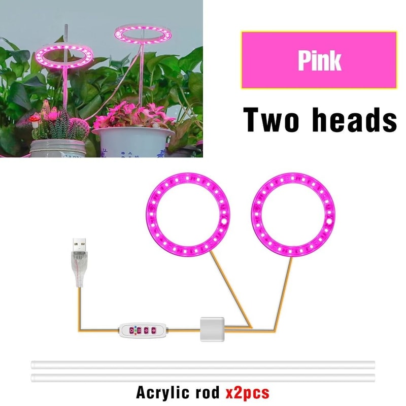 Full Spectrum USB LED Grow Light For Indoor Plants 10