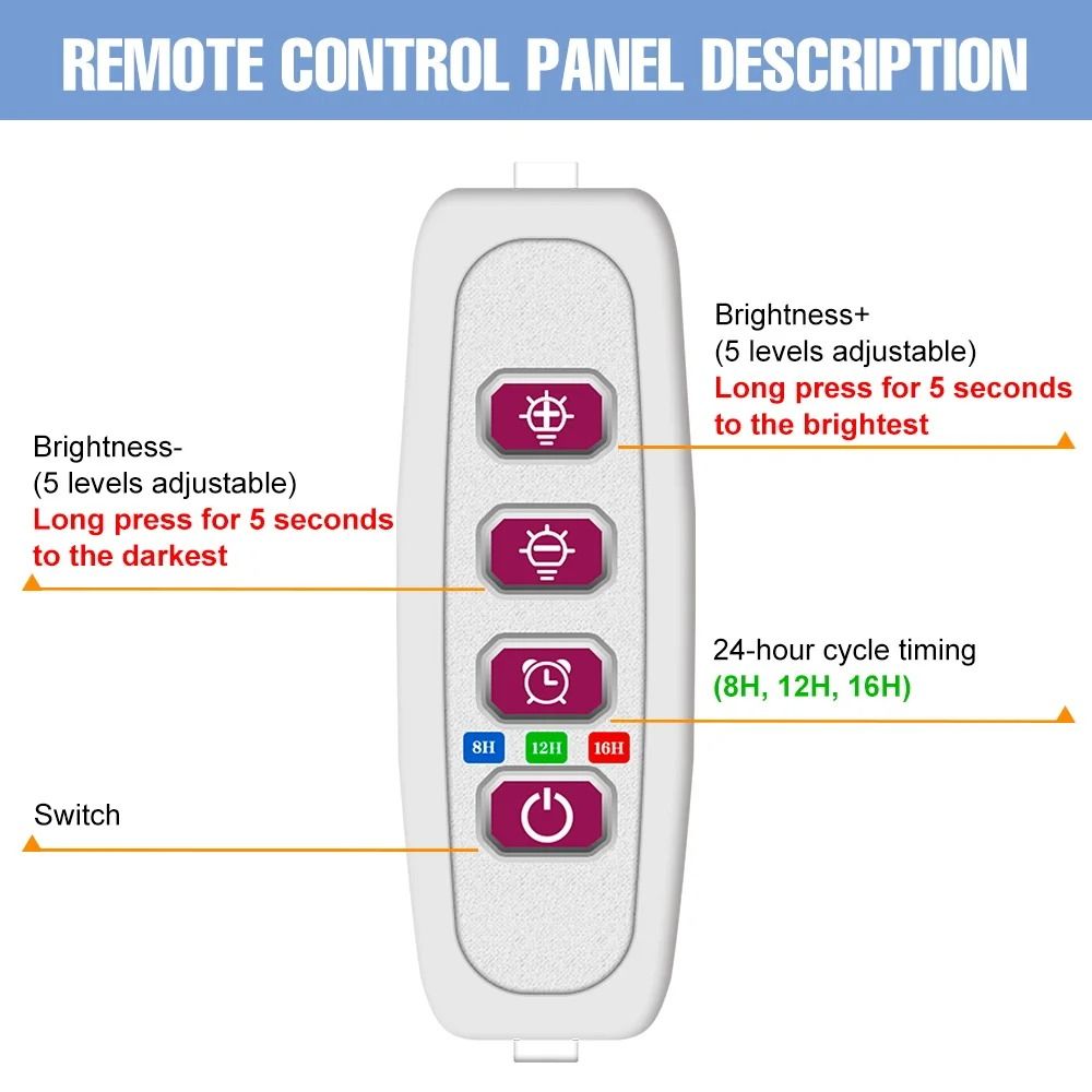 Full Spectrum USB LED Grow Light For Indoor Plants 3