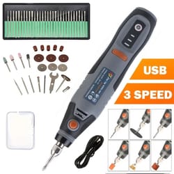 high-speed 21,000 rpm usb cordless rotary tool and engraving set