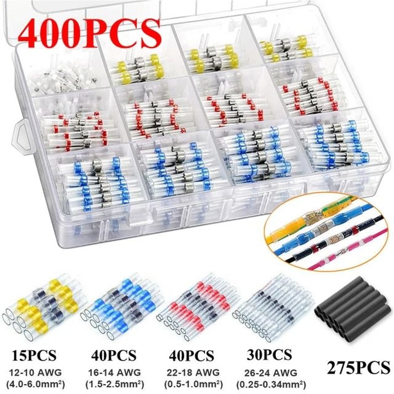 Waterproof Solder Seal Heat Shrink Wire Connectors 10