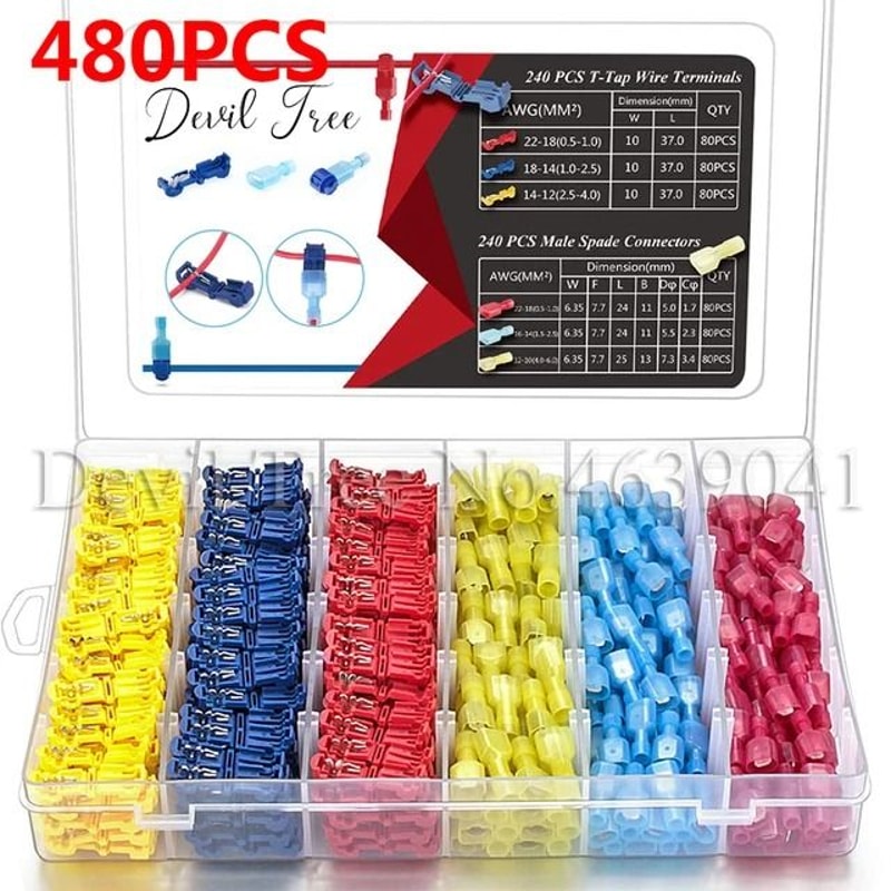 Waterproof Solder Seal Heat Shrink Wire Connectors 18