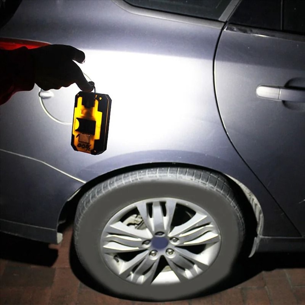 Multifunctional Portable Outdoor LED Flashlight And COB Work Light 4