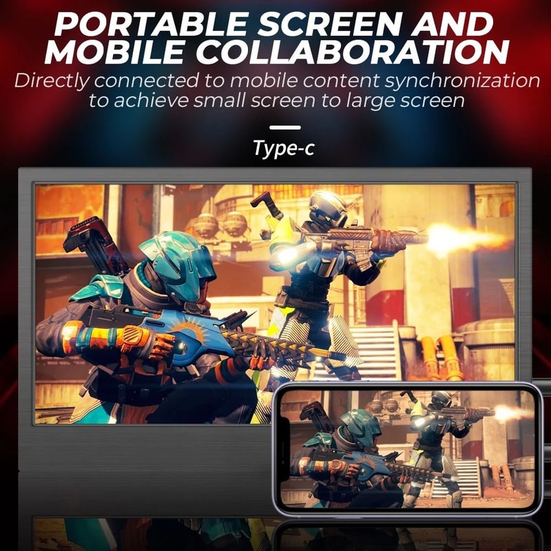 116 Inch UltraPortable Gaming And Business Monitor 2