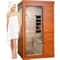 Premium 1Person Far Infrared Wooden Indoor Sauna 0