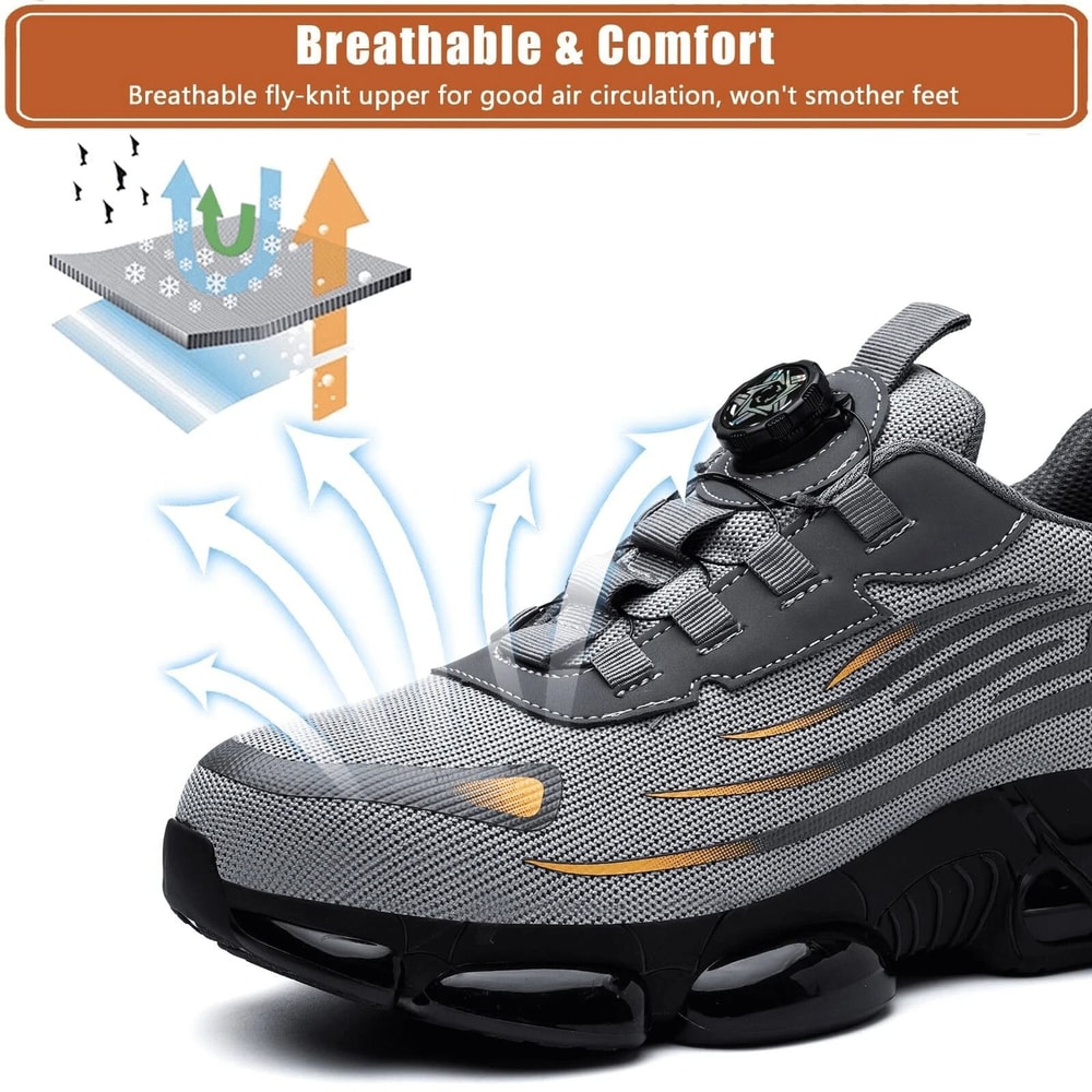 Indestructible Steel Toe Protective Safety Shoes 3