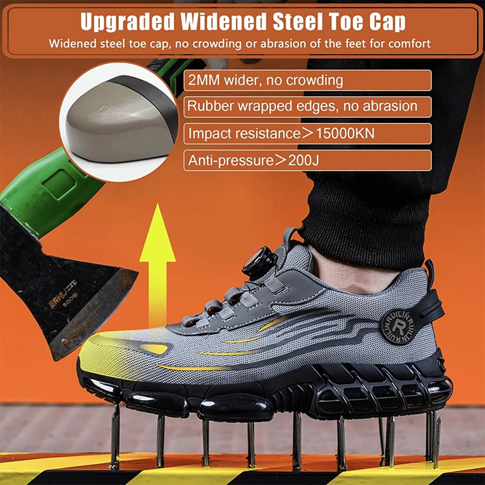 Indestructible Steel Toe Protective Safety Shoes 4