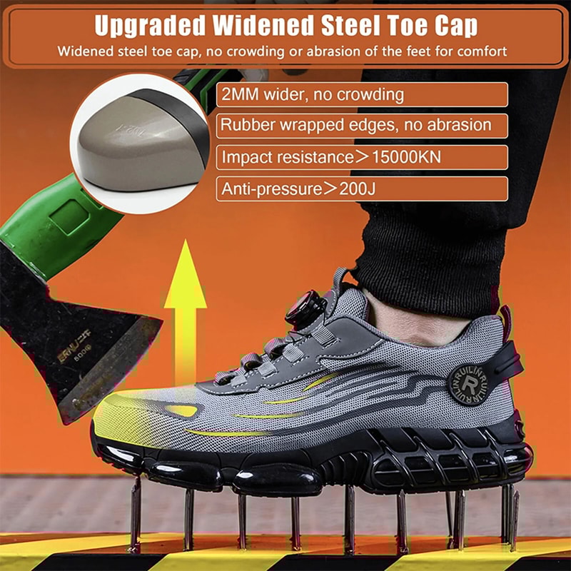 Indestructible Steel Toe Protective Safety Shoes 4