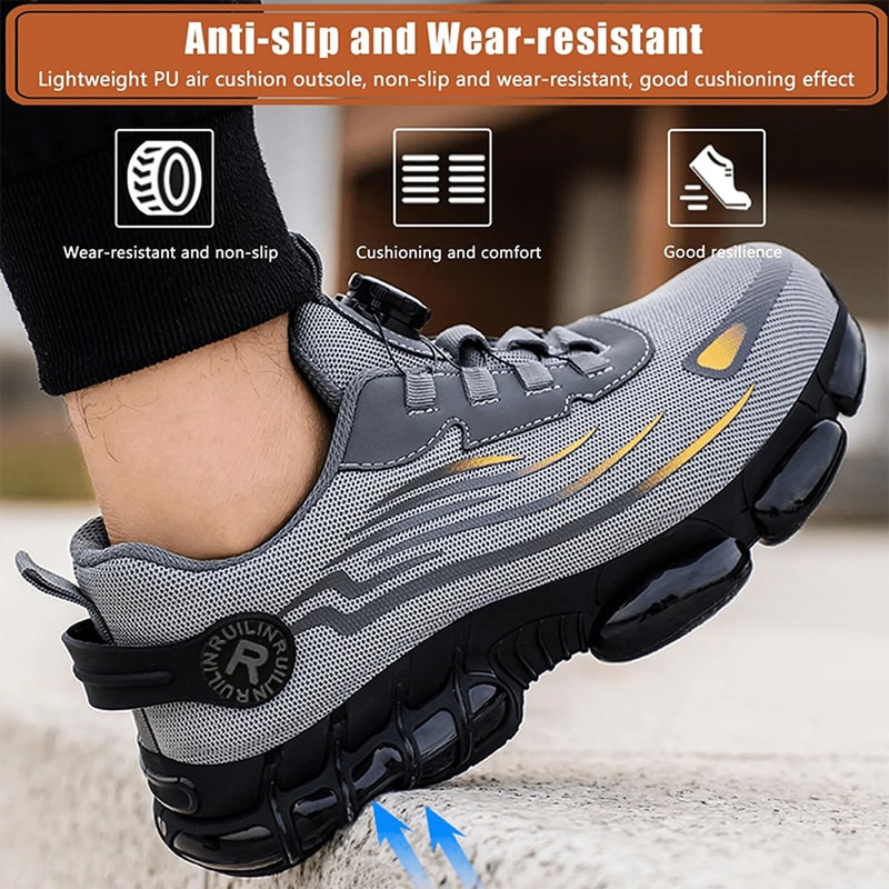 Indestructible Steel Toe Protective Safety Shoes 6