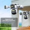 10K UHD WiFi6 ThreeScreen Outdoor Security Camera 2