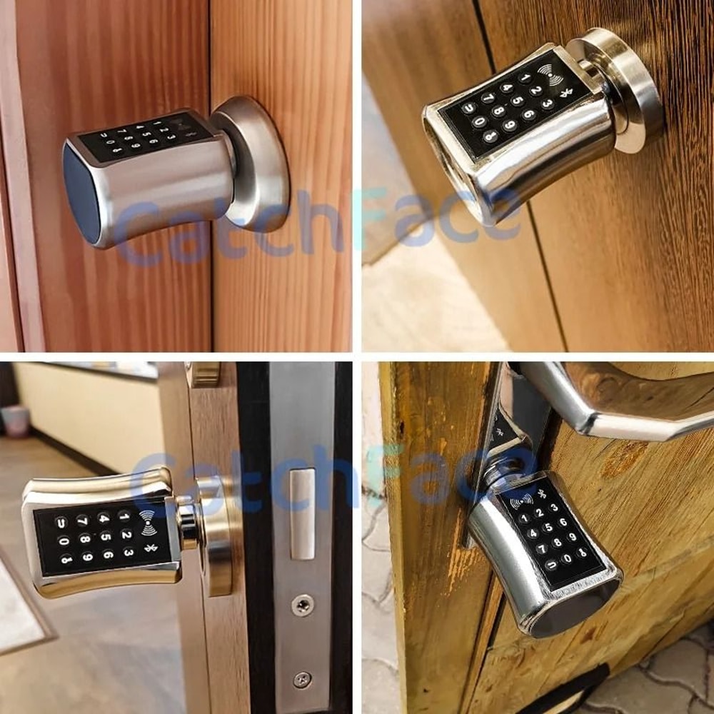 Bluetooth Smart Cylinder Lock With Digital Keypad 4