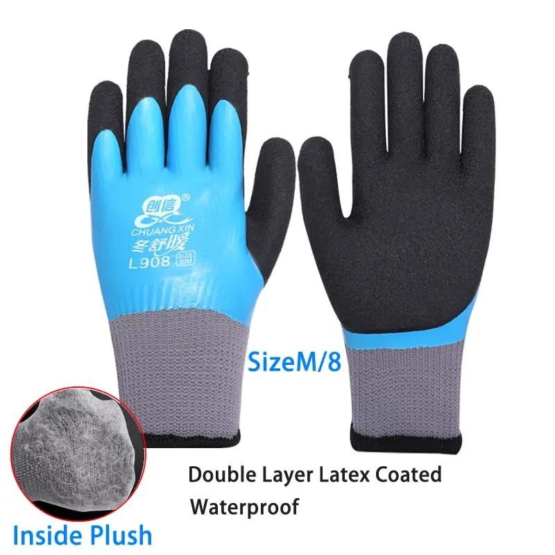 Winter Waterproof Thermal Work Safety Gloves 10