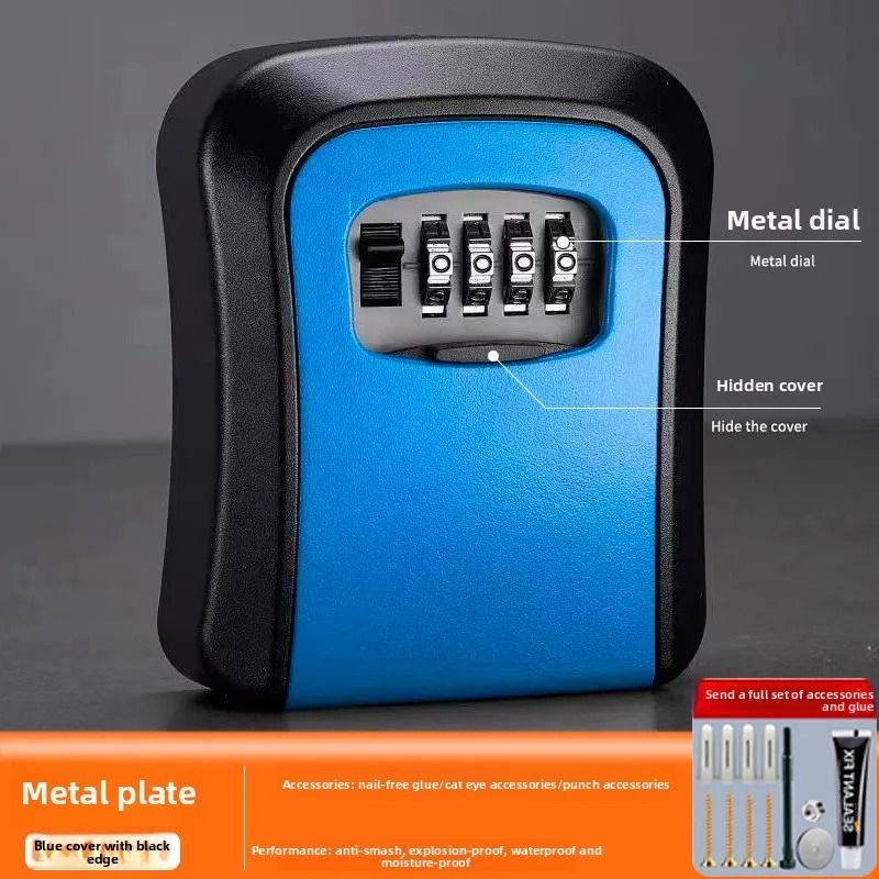 WallMounted Waterproof Combination Key Safe Box 12