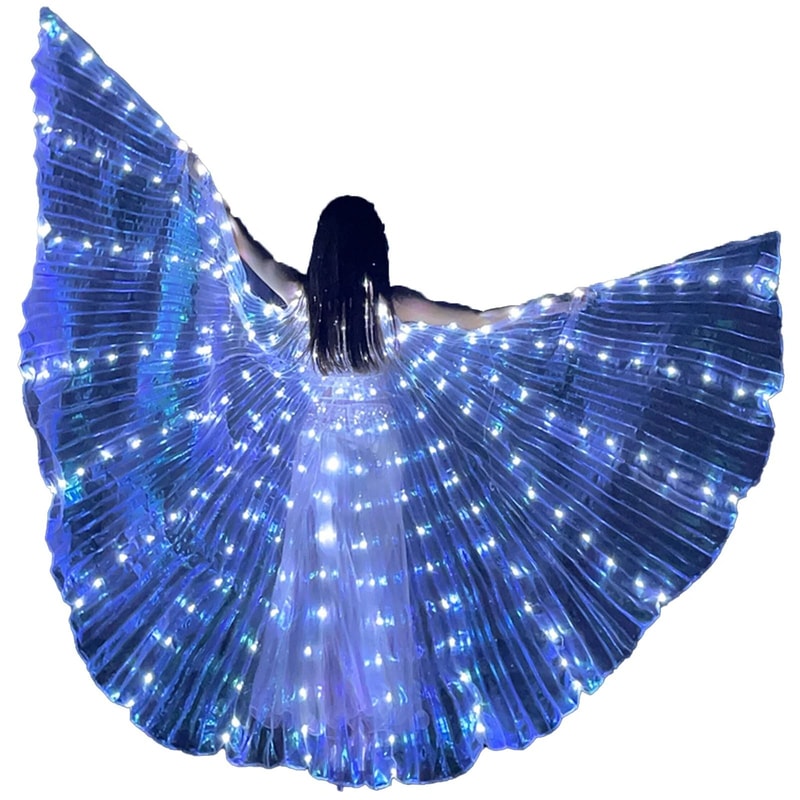 LED Light Up Isis Wings For Performance 7