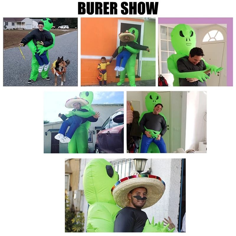 Inflatable Alien Abduction Costume 2