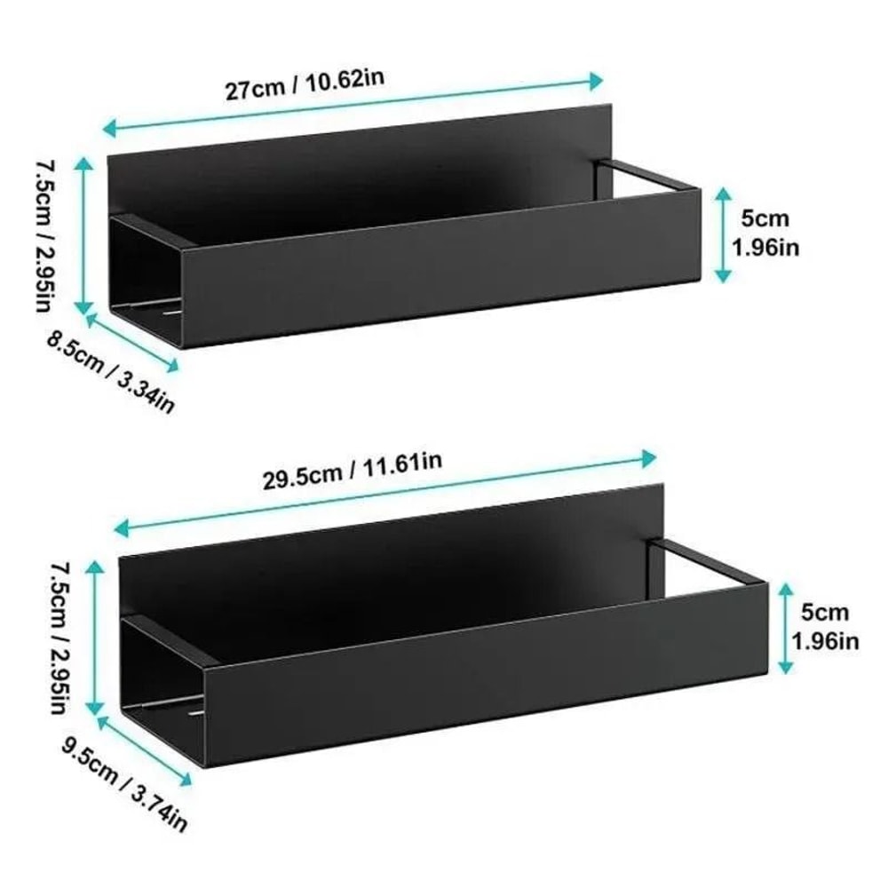 Magnetic Side Hanging Storage Shelf 2Piece Set 4