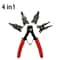 4In1 Multifunctional Circlip And Snap Ring Pliers Set 0