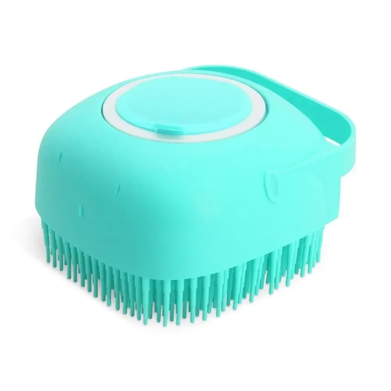 2in1 Pet Shampoo Dispenser And Massage Brush 8