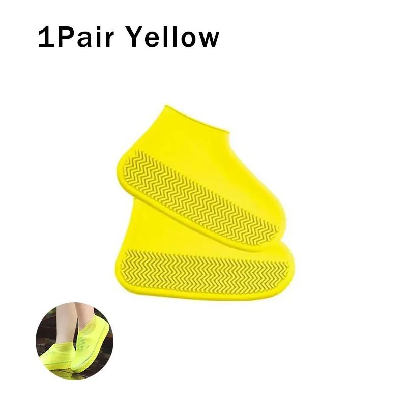 Reusable Waterproof Silicone Rain Shoe Covers 9