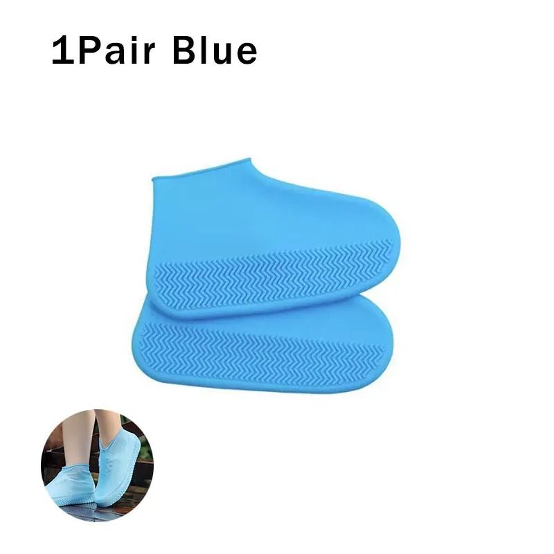 Reusable Waterproof Silicone Rain Shoe Covers 10