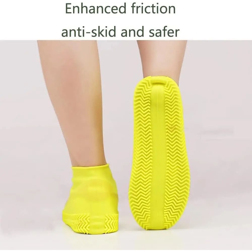 Reusable Waterproof Silicone Rain Shoe Covers 2