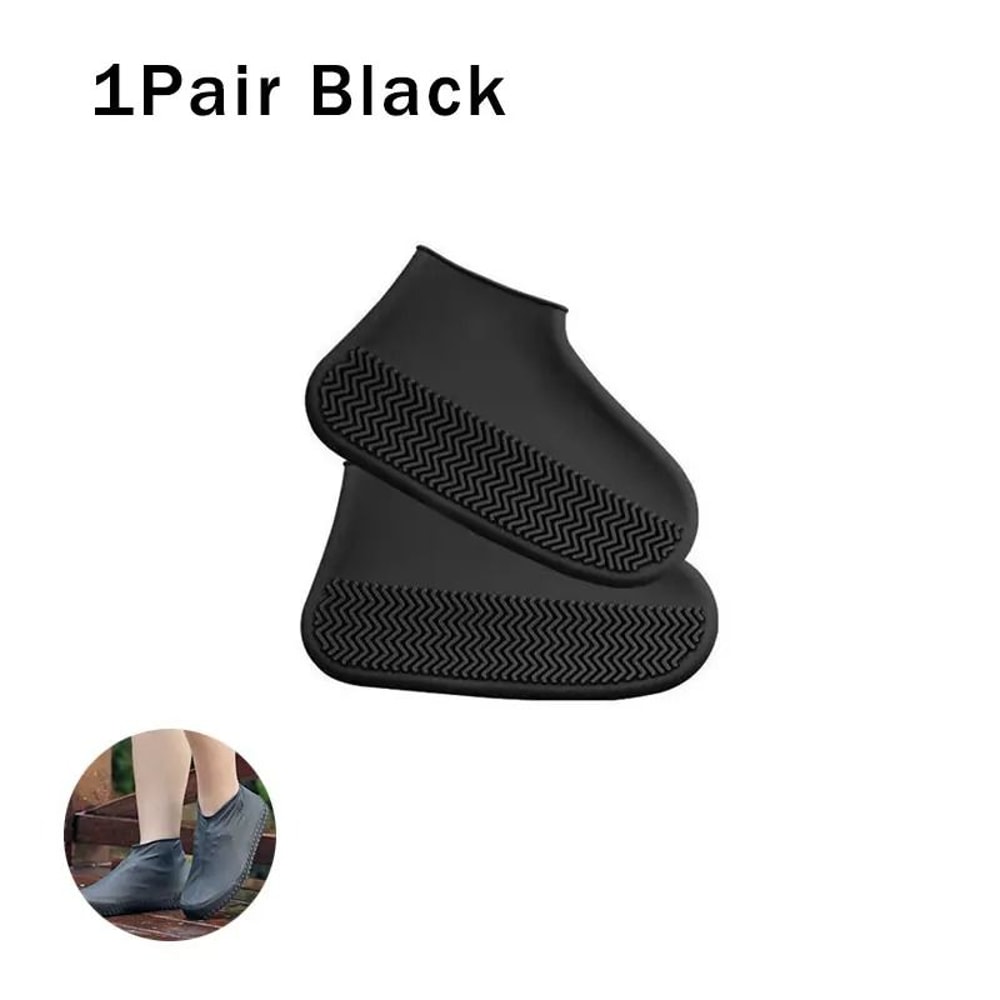 Reusable Waterproof Silicone Rain Shoe Covers 7