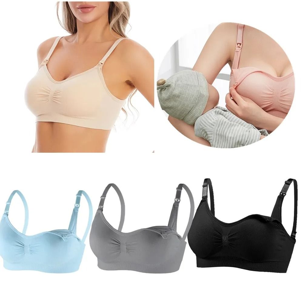 Seamless NonSagging Nursing Sports Bra 1