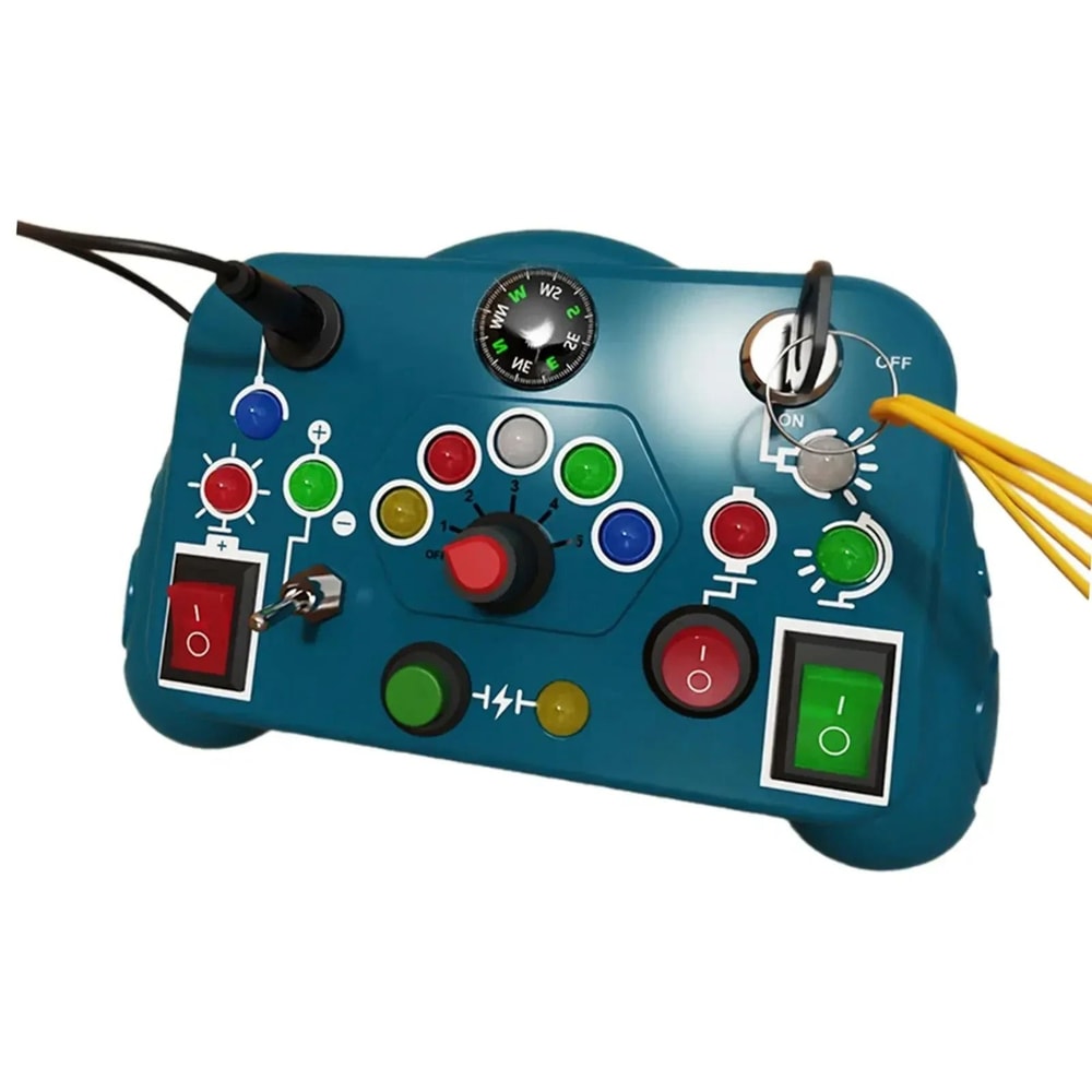 Sensory Montessori LED Busy Board 6