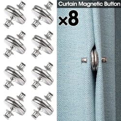 curtain magnetic closure buttons (4 or 8 pair sets)