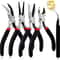 4Piece Professional Jewelry Pliers Tool Kit 6