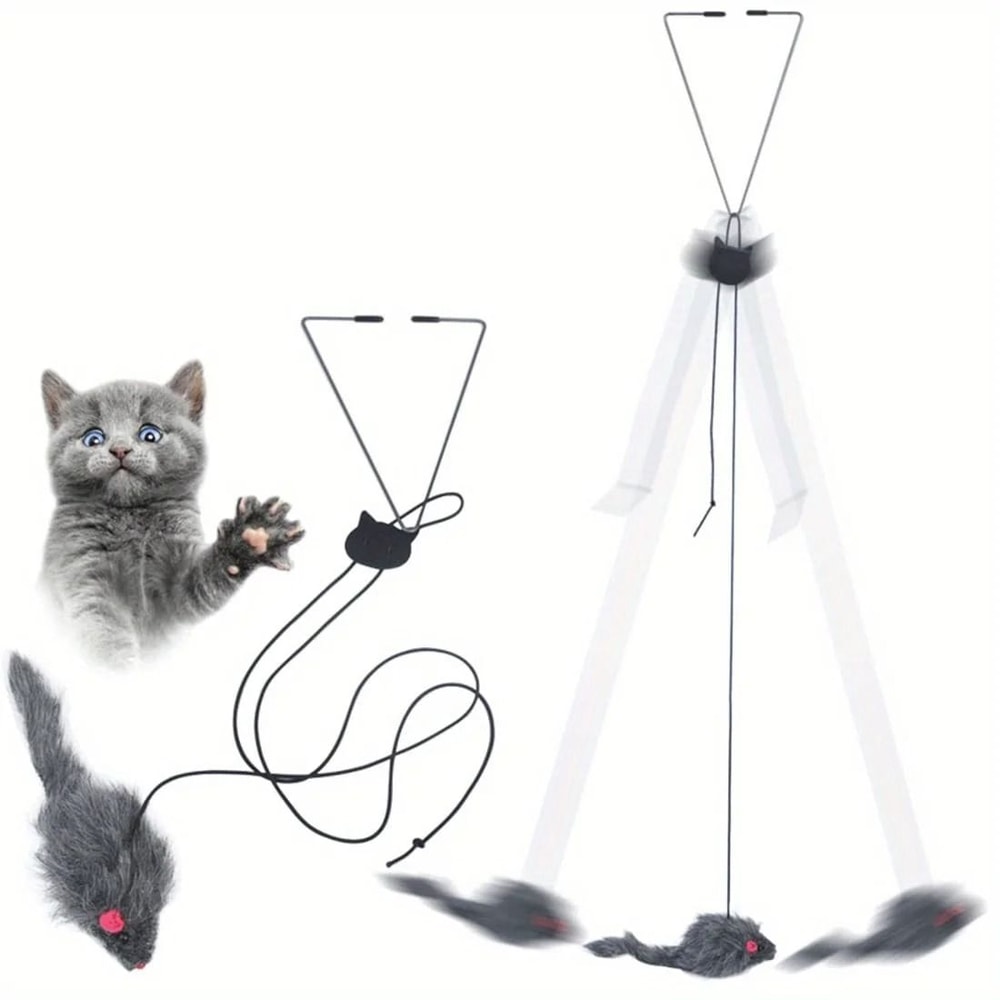 Interactive Door Hanging Cat Toy 5