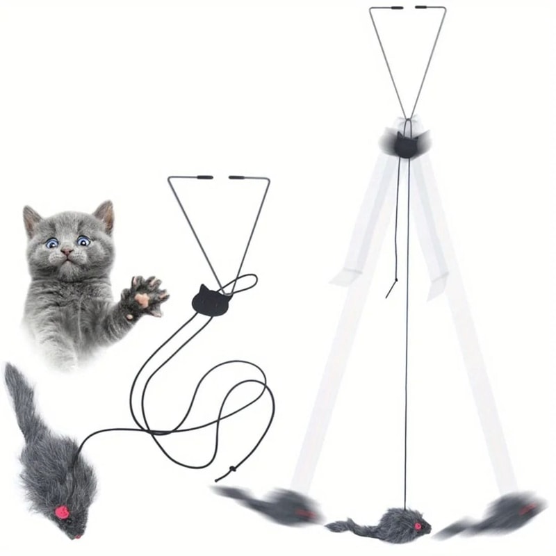 Interactive Door Hanging Cat Toy 5