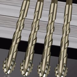 professional four-edged serrated eccentric drill bits